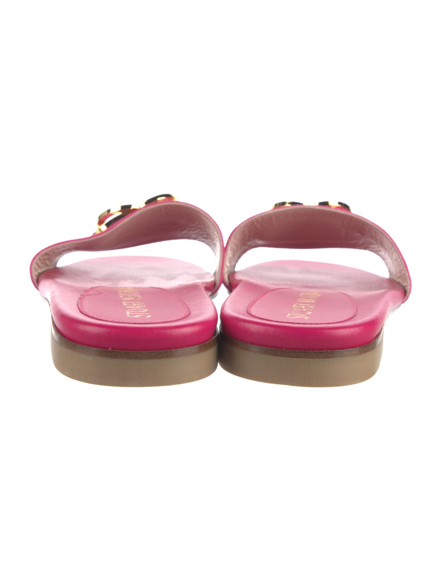 Stuart Weitzman Suede Slides